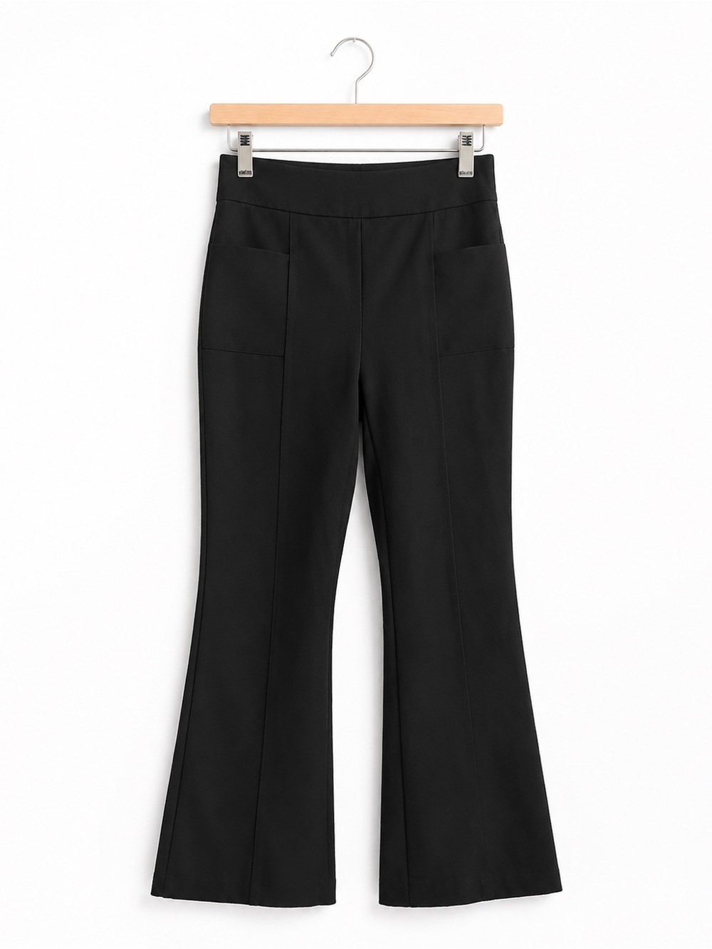 NWOT Rag & Bone Black Pull-On Flare Pants XS
